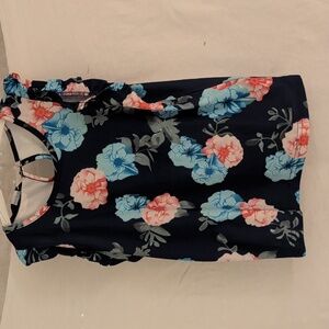 Floral Sleeveless Top